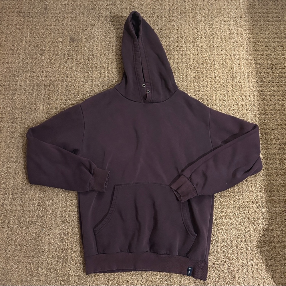 Denim & Flower Ricky Singh Premium Hoodie Medium Dark Purple